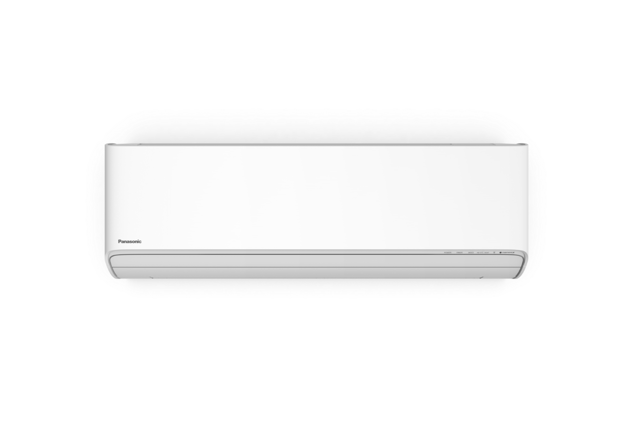 Panasonic HZ25 varmepumpe hvit med aircondition