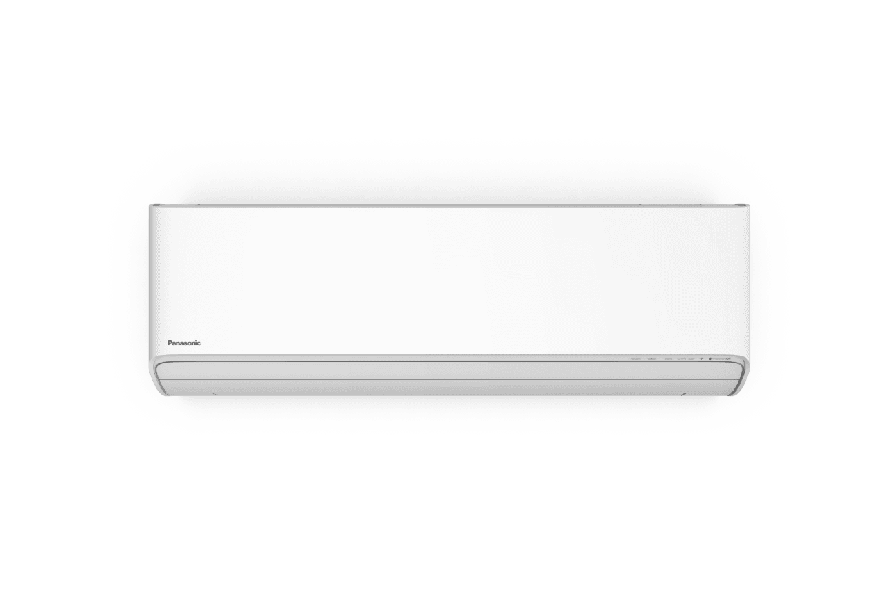 Panasonic HZ25 varmepumpe hvit med aircondition